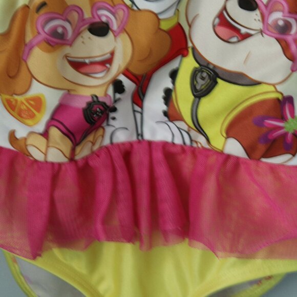 Character.com Size 4 Paw Patrol Tulle Bathing Suit - Picture 2 of 3